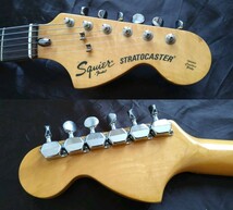 ■中古■送料無料■SQシリアル(JV期) ネックデイト 83年12月23日 Squier by Fender ストラトキャスター フジゲン製 DiMarzio付き_画像3