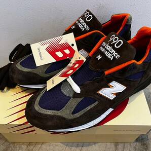 送料無料 即決 新品 本物 New Balance ニューバランス M990BR2 Made In USA アメリカ製 US-9.5/27.5cm 