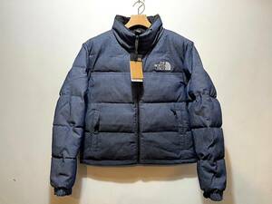 新品 正規品 EU/USA 日本未発売 The North Face ノースフェイス US-M 1992リバーシブル ヌプシダウンジャケット デニム Reversible Nuptse