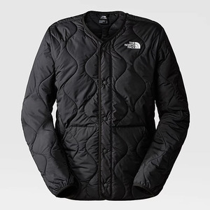 新品 正規品 USA限定 日本未発売 The North Face ノースフェイス US-L キルティング ノーカラー ジャケット ブラック