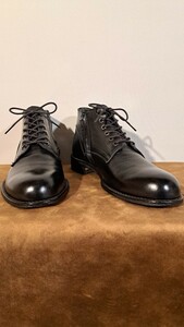 *PADRONEpa draw ne side Zip boots size 40(25~26cm) chukka boots black 