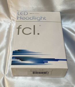 【新品未使用】■fcl. LEDバルブ キットHB3■ファンレスタイプ■12V専用■ホワイト■動作確認済■取説付属品全有