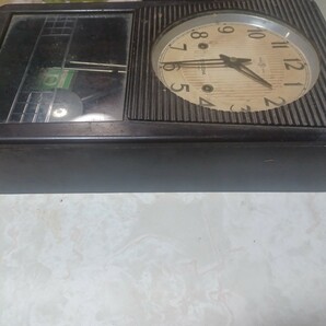 ●SEIKOSHA 柱時計 掛け時計 振り子時計 ボンボン時計 掛時計 昭和レトロ●ジャンクの画像5