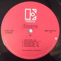 The Doors 13/1980年米国盤Elektra EKS-74079/AR (Allied Pressing)_画像3