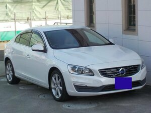 ◎極美車&低燃費!28yクリスタルホワイトパ-ルS60D4SEクリ-ンディ-ゼルタ-ボ.インテリSafe10.白革.ナビ.TV.純正AW.自動ブレ-キ.送料安!◎