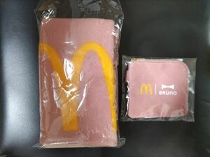 マクドナルド 福袋 BRUNO ブランケット コインポーチ