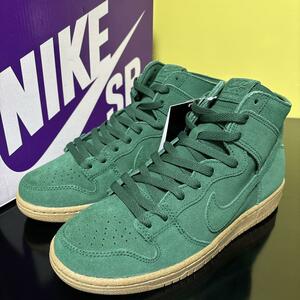 27.5cm ★ 新品 NIKE SB DUNK HIGH PRO DECON ナイキ ダンク SB ディーコン スニーカー スウェード GOGEGREEN ゴージグリーン DQ4489-300