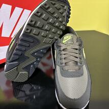 27.0cm ★ 新品 NIKE AIR MAX 90 Medium Olive/Volt ナイキ エアマックス90 ミディアム オリーブ/ボルト スニーカー DQ4071-200_画像5