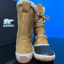 24.0cm(US7)★定価19800円★ソレル SOREL アウトアンドアバウトプラス トール 防寒 防滑 防水 スノーブーツ ウィンターブーツ NL3146-286_画像5