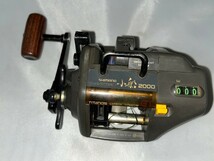 ○ SHIMANO シマノ TITANOS TANATORU 小船 2000 GT アナログカウンター 動作OK 船リール 中古品 ③_画像7