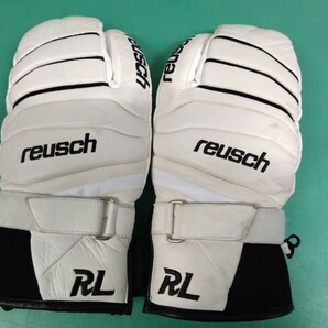 ● E) REUSCH ロイシュ スキーグローブ racing RLモデル REU18RL (サイズ 8/M) 牛革 ロブスター グローブ 手袋 LOVE YOUR SPORT 中古 ③の画像1