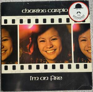 鬼レア(希少)!!!亜モノ系Killer Groove最強傑作盤!!!【試聴!!!】Charing Carpio(Teresa妹)『I'm On Fire』LP オルガンバー サバービア