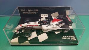 MINICHAMPS 1/43 B・A・R HONDA SHOWCAR 佐藤琢磨 2005 ミニチャンプス