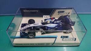 MINICHAMPS 1/43 ウィリアムズ トヨタ FW29 ニコ・ロズベルグ 2007