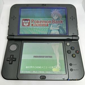 ニンテンドーnew3DSLL メタリックブラック/ポケモンバンク・ポケムーバー 他ポケモンソフト