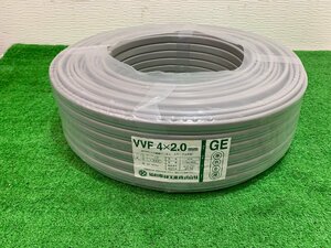 [ unused ] Kyowa electric wire VVF 4×2.0mm [ Hakata shop ] 100M