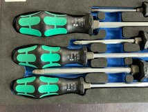 ◆未使用◆ Wera ヴェラ　レーザーチップ ドライバー 6本セット　WR334/350/6 【アクトツール太宰府店】★店頭同時販売品★_画像5