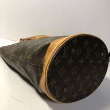 【希少】ヴィンテージ☆ルイヴィトン(LOUIS VUITTON)モノグラム プチバケット PM ショルダーバッグ バケツ M42238_画像4