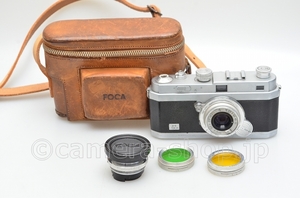 FOCA PF2B Mod.1 OPLAR 3.5/5cm & 3.5/3.5cm w/case,filters,cap,spool