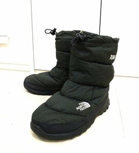 ザ・ノースフェイス ★ 700フィルダウンブーツ ヌプシ 27ｃｍ ★ ロゴ刺しゅう入り ★ グレー ★ THE NORTH FACE