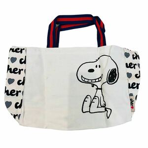 新品訳あり cher シェル SNOOPY スヌーピー バッグ トートバッグ sweet 雑誌付録 特別コラボBIGトートバッグ Ｙ