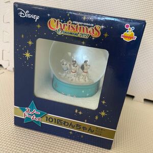 ディズニー 101匹わんちゃん スノードーム 2021 ハHappyくじ クリスマス 限定 レア 非売品 Disney H