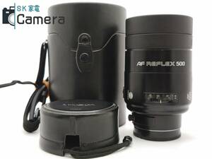 MINOLTA AF REFLEX 500ｍｍ F8 ND4X NORMAL フィルター フード キャップ ケース 付 ミノルタ 美品 ②