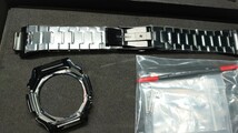 【展示品処分】 G-SHOCK GA2100対応 時計のバンド+時計のケース カスタム カシオーク 少々傷あり(黒)_画像5