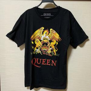 QUEEN (クイーン) - MEN ロゴ Tシャツ 黒色 サイズはLL XL ロックTシャツ バンドTシャツ ( 新品 タグ付き 未着用品 )