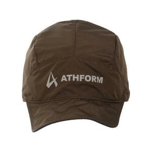 ATHFORM (アスフォーム) - メンズ リバーシブルジェットキャップ ウェア アクセサリー キャップ マラソン ランニング (タグ付き未使用品)