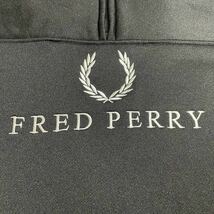 【超希少品】FRED PERRY SOLOTEX フレッドペリー　ソロテックス　ハーフジッププルオーバー　ビッグロゴ刺繍　月桂樹　黒　Mサイズ_画像5