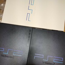 PlayStation2 PS2 プレステ2 本体 厚型 薄型 コントローラー ケーブル アダプター 純正 社外 まとめて セット 大量 ジャンク ※空箱あり_画像3