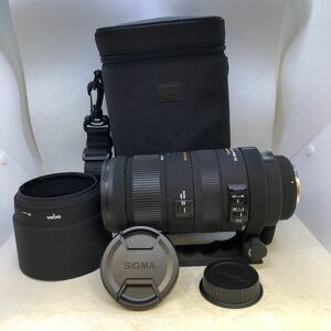 ★美品★ SIGMA/シグマ 望遠ズームレンズ APO 120-400mm F4.5-5.6 DG OS APO HSM CANON EFマウント ☆ケース、レンズフード付☆