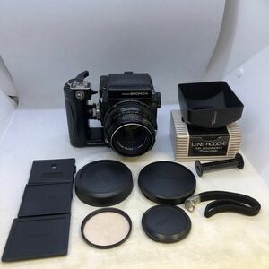 ★外観美品★安心初期不良対応★ ■BRONICA ETR-C + ZENZANON MC F2.8 75mm■シャッター全速完動■付属品多数付き■