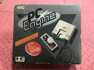 【GN4533/80/0】未動確のジャンク★PCエンジン 本体セット★ピーシーエンジン★NEC★PC Engine★レトロゲーム★コントローラー,説明書付き