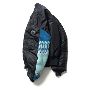 【新品未使用】uniform experiment FRAGMENT NORDIC ALPHA MA-1 22AWブリストルF.C.R.B.FCRBソフSOPHUNIFORMEXPERIMENSCAIF.C.Real Bristol