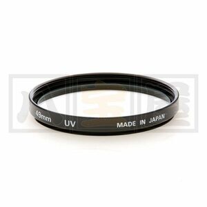 送料185円～ 処分特価 日本製 UVフィルター 49mm レンズプロテクト 保護 CMR-4901-BK