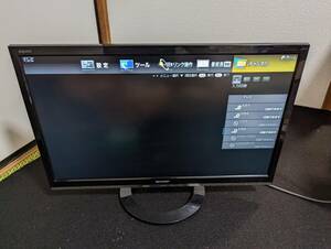 中古☆SHARP 液晶テレビ AQUOS LC-22K30 AQUOS 外付けHDD録画対応 アクオス　