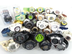 ジャンク 38点セット まとめて CASIO カシオ G-SHOCK Gショック Baby-G ベイビーG GA-110B AW-570 BGS-100SC 他 腕時計