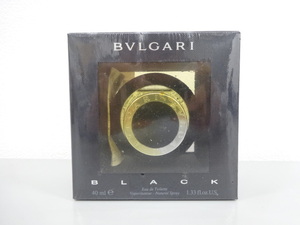 新品 未開封品 BVLGARI ブルガリ BLACK ブラック 40ml オードトワレ EDT 香水 フレグランス