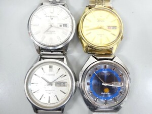 ジャンク 4点セット まとめて SEIKO セイコー アドバン 7019-7150 マチックP 5106-8020 他 メンズ 自動巻き 腕時計