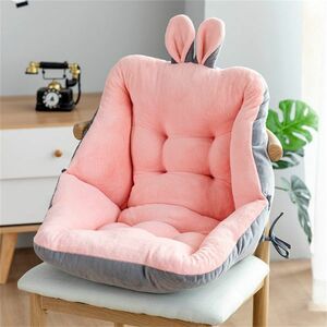  розовый подушка для сидения поясница подушка накладка подушка сиденье "zaisu" подушка поясница . боль . если нет офис пол стул машина диван обеденный стол котацу содержание 52*52*48cm