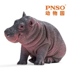 PNSO カバ 野生動物 フィギュア プレゼント 模型 おもちゃ 子供 おもちゃ プレゼント コレクション 可愛い 男の子 女の子 贈り物