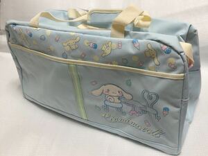 未使用品　シミ・キズあり　シナモロール　ボストンバッグ　サイズ横44×縦26×マチ19cm　送料710円　Sanrio original サンリオ　2009年