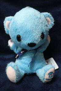 紙タグ付　a-nation ’06 ブルーテディmini(BT) パペット　縦・約30cm　Blue Teddy ぬいぐるみ　送料300円