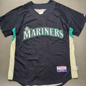 majestic authentic MARINERS　シアトル　マリナーズ　オーセンティック　ユニフォーム　us Ｌサイズ　ホーム　メジャー　