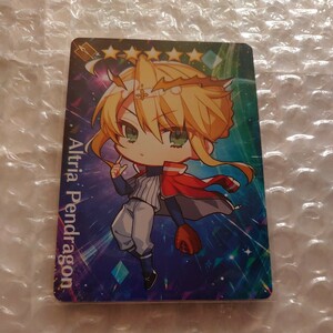 FGO Fate/Grand Order アルトリア・ペンドラゴン ランサー グレイルリーグ 野球 カード 美品