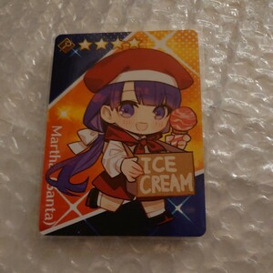 FGO Fate/Grand Order マルタ サンタ キャスター グレイルリーグ 野球 カード 美品
