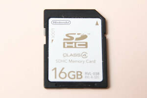 16GB SDHC カード　Nintendo　ニンテンドー