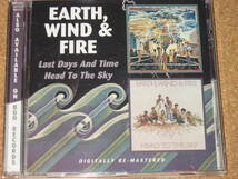 CD■EARTH, WIND & FIRE アース・ウィンド&ファイアー■LAST DAYS & TIME + HEAD TO THE SKY (2 ON 1)リマスター盤_画像3